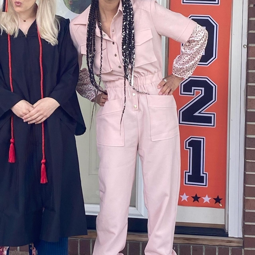 Privy Pastel Pink Jumpsuit